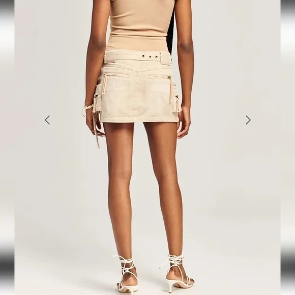 SER.O.YA Lia Skirt Sand Dune NWT - Picture 10 of 14